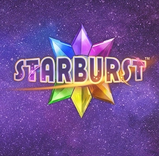 Vox Casino slot Starburst z kolorowymi klejnotami