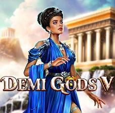 Vox Casino slot Demi Gods V z bohaterką