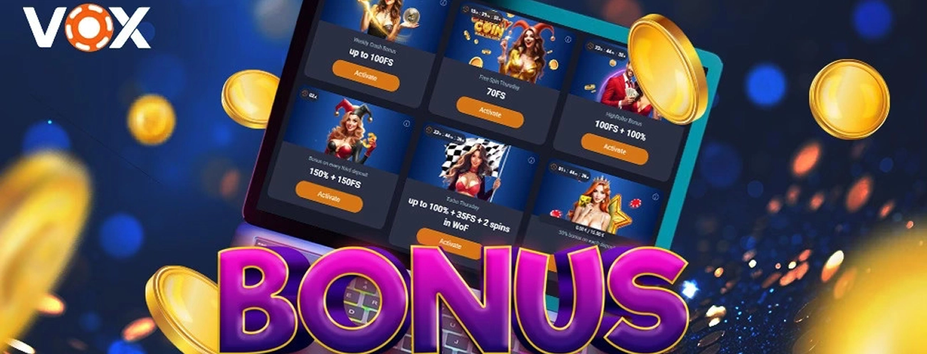 Vox Casino oferty bonusowe – przewodnik po promocjach i free spinach